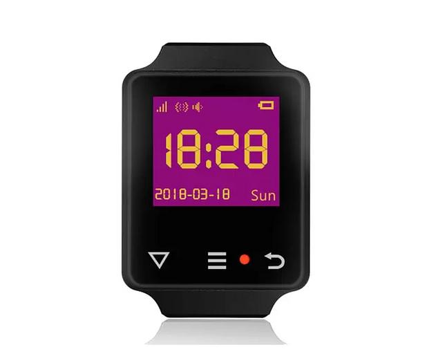 Часы-пейджер Kromix W22552 черные ОПТ фото 3