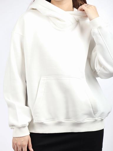 Women's hoodie OKSMILE white фото 2