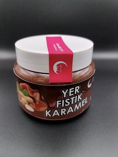 Жержаңғақ және карамель хош иісі бар шоколадты жайма Yer Fistik Karameli, 400 гр, Көтерме фото 1