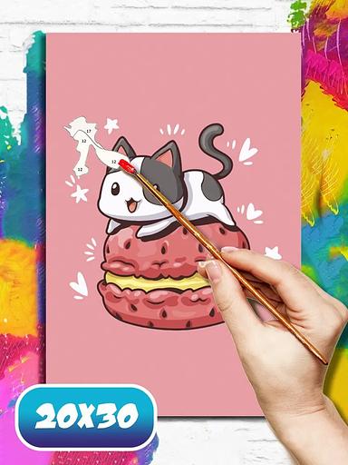 Картина по номерам на холсте 20×30 см в ассортименте ОПТ фото 5