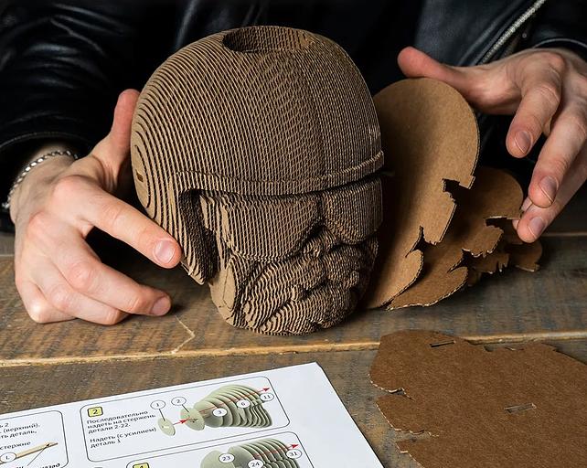 Конструктор картонный в ассортименте ОПТ фото 5