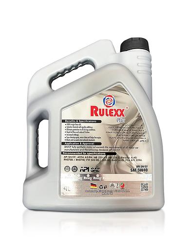 Engine oil with advanced technology Rulexx Plus SAE 5W40 API SN/CF 4 l фото 1