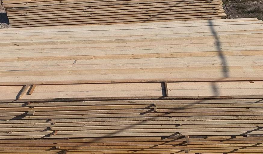 Unedged pine board 40 mm 5 m фото 4