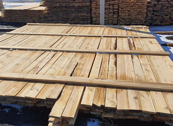 Жиекті қарағай тақтасы 30×150 мм 6 м фото 2