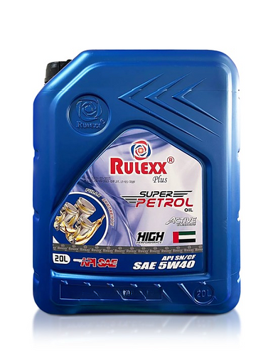 Синтетическое моторное масло Rulexx Plus SUPER ENGINE OIL 5W40 SN/CF 20 л фото 1