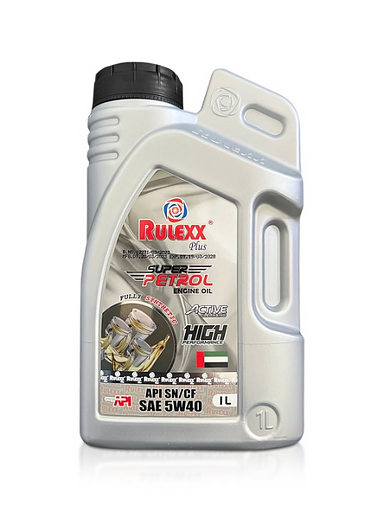 Синтетическое моторное масло Rulexx Plus SUPER ENGINE OIL 5W40 SN/CF 1 л фото 1
