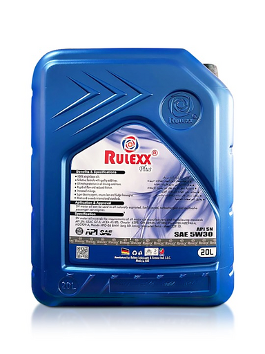 Engine oil with advanced technology Rulexx Plus SAE 5W30 SN 20 l фото 1