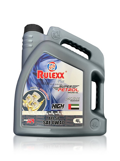 Synthetic motor oil Rulexx Plus SUPER ENGINE 0W40 API SP 4 l фото 1