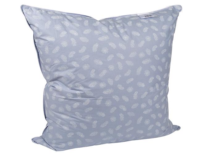Pillow "Dana" blue with feather pattern 68×68 cm wholesale фото 3