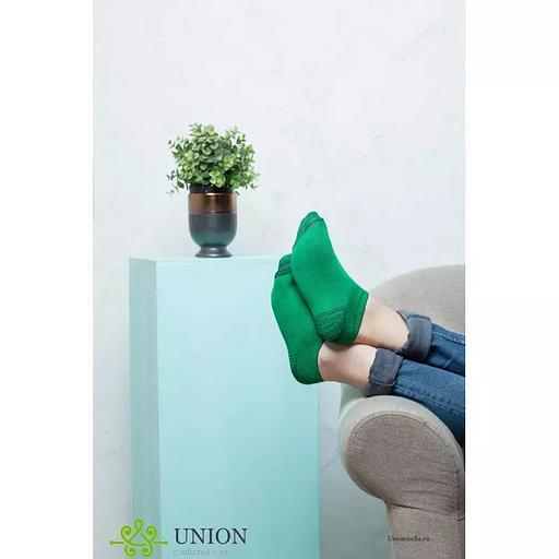 Men's socks 10 pairs "Sport green" WHOLESALE фото 3