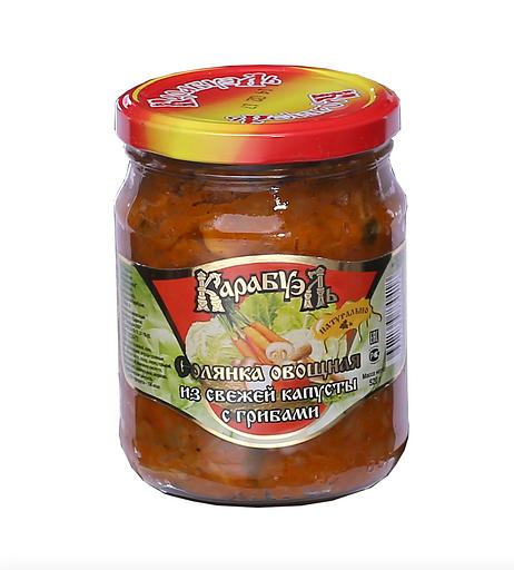 Қарабуэль саңырауқұлақтары қосылған көкөніс солянкасы 520 г TWIST OPT фото 1