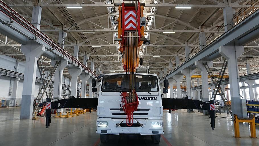 Автокран Ивановец КС-65740-6 жүк көтергіштігі 40 т фото 3