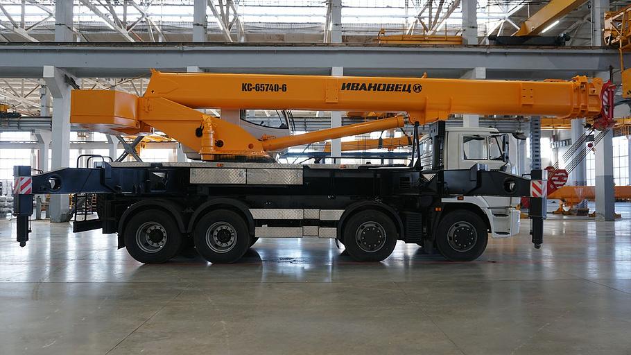 Автокран Ивановец КС-65740-6 жүк көтергіштігі 40 т фото 5