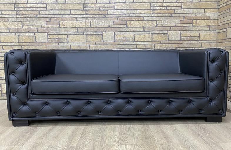 Диван «Клифорд» тройной кожа Ecotex, опт фото 1