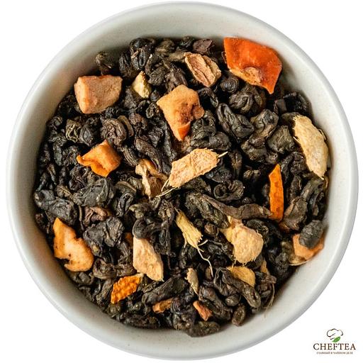 Green tea CHEFTEA with ginger and honey, 250 g фото 1