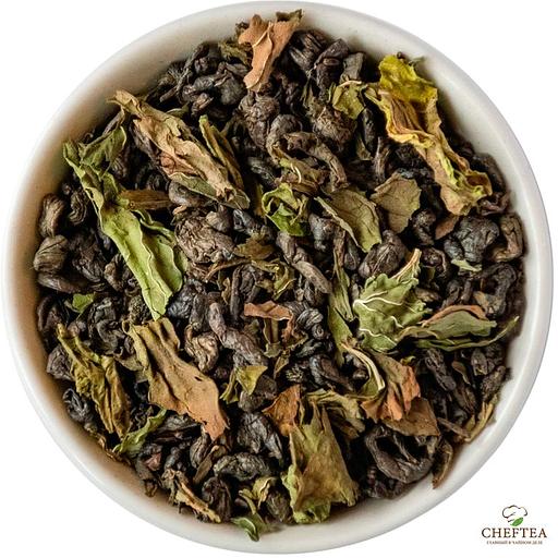 Жалбыз қосылған жасыл шай ШЕФТЕ, 250 г фото 1