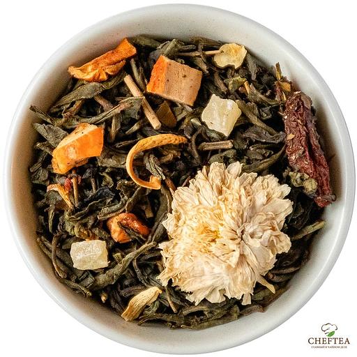 Зелёный чай CHEFTEA «Поцелуй Гейши» 200 г фото 1