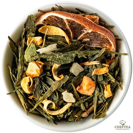 Зелёный чай CHEFTEA «Мохито» с лимоном и мятой, 150 г фото 1