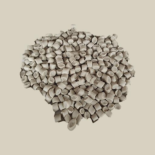 Recycled polypropylene granulated white, wholesale фото 1