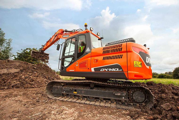 Аренда колесного экскаватора Doosan DX140LC Московская область фото 1