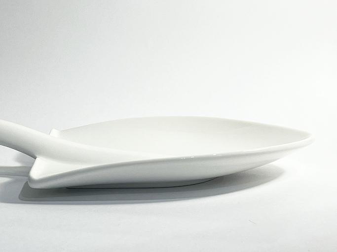 Блюдо фарфоровое Safari Shop лопата «Chalk», опт фото 2