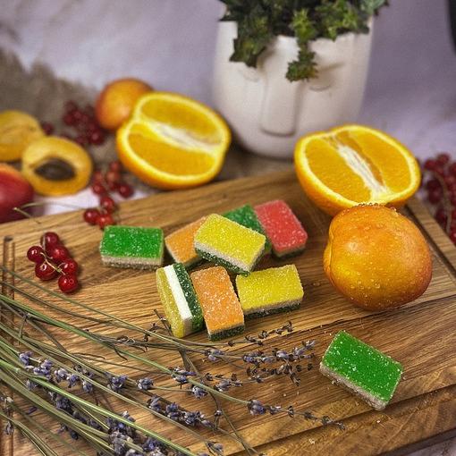 Мармелад «Трехслойный» в кокосе/сахаре 1,8 кг ОПТ фото 1