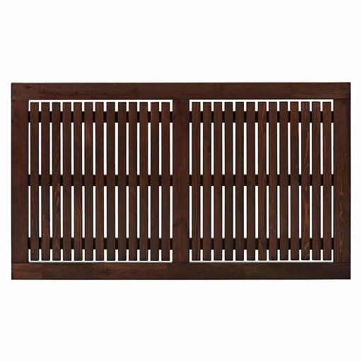 Стол деревянный для сада и дачи Хольмен, Темно-коричневый, 135х80 см, опт фото 3