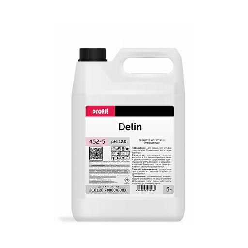 Средство для стирки сильнозагрязненной и рабочей одежды «Delin» 5 л ОПТ фото 1