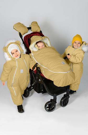 连身裤 米色 263shm/2(86 厘米) фото 2