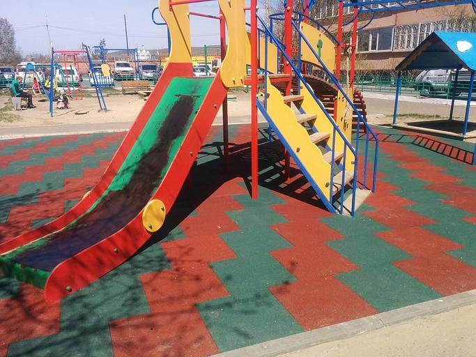 Плитка EcoStep резиновая 500×500×40 мм фото 6