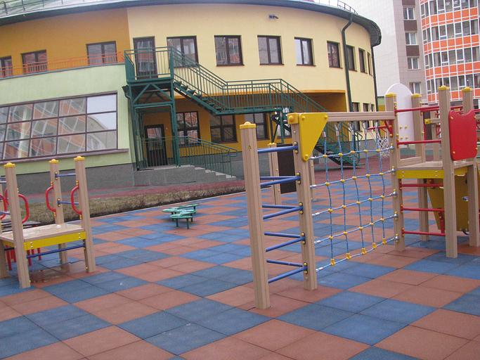 Плитка EcoStep резиновая 500×500×30 мм фото 3