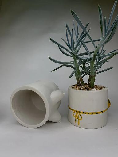 «Әйел» гипс бетоннан жасалған құмыра, көтерме саудада фото 2