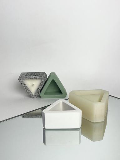 Молд Подсвечник треугольник, опт фото 1