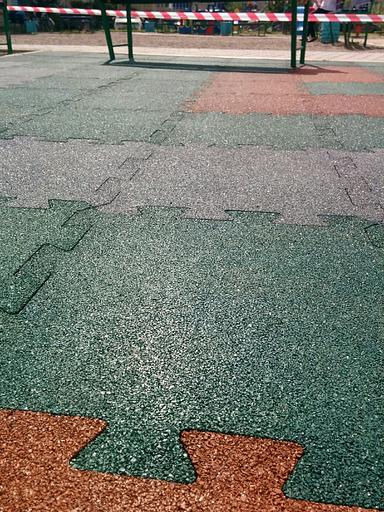 Плитка «Конструктор» резиновая 500×500×40 мм фото 6