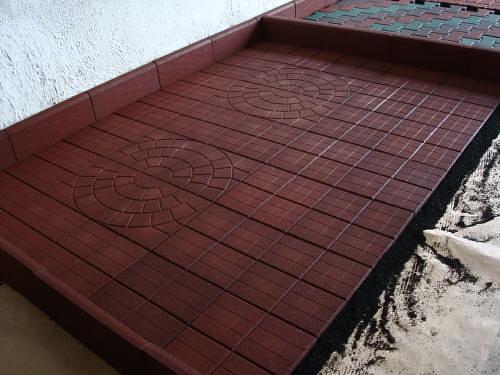 Плитка EcoStep «Сетка» 350×350×20 мм фото 9