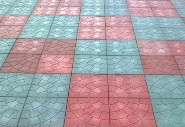 Плитка EcoStep «Паутинка» 350×350×30 мм фото 3