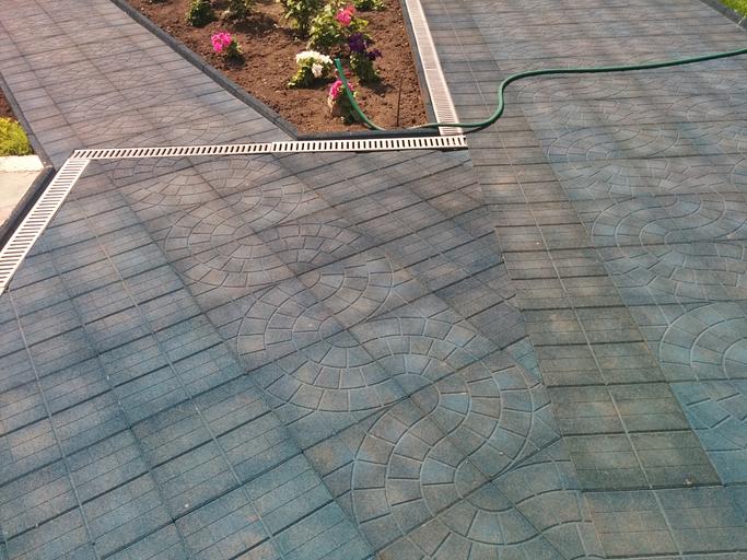 Плитка EcoStep «Паутинка» 350×350×30 мм фото 4