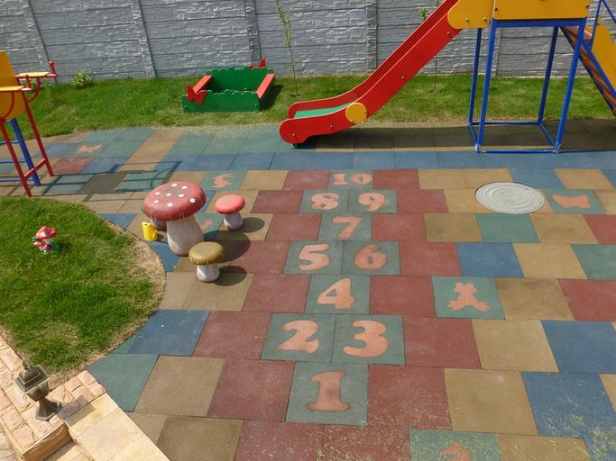 EcoStep tile with “Space” pattern 40 mm фото 4