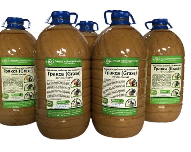 Feed additive based on fish oil "Graxa" OPT фото 1