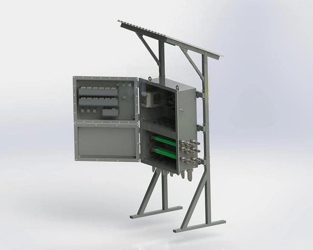 Explosion-proof control cabinet two-volume OPT фото 2