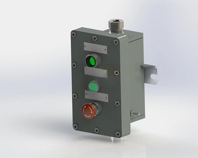 Пульт управления (ПУ) взрывозащищённый сварной ОПТ фото 3