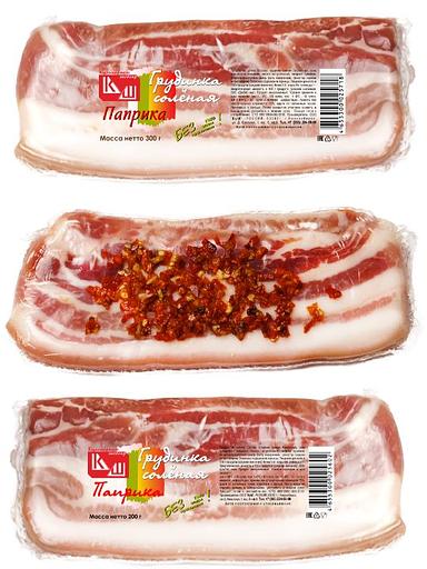 Вакуумда тұздалған шошқа еті «Паприка» 300 грамм көтерме фото 1
