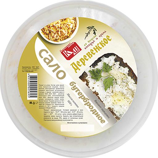 Сало бутербродное «Деревенское» со вкусом холодца и хрена ОПТ фото 1