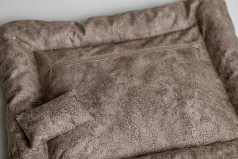 Lounger-mattress Marseille (velor) No. 1 Camel for pets WHOLESALE фото 5