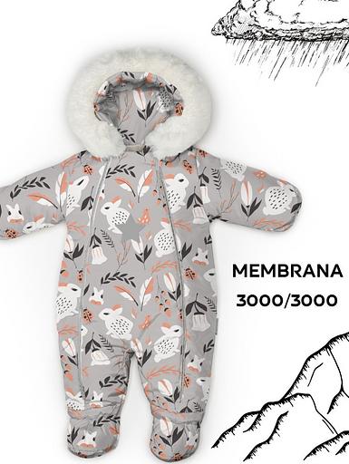 Комбинезон №238 Зайчата, арт 264ш/2 (74 см) фото 5