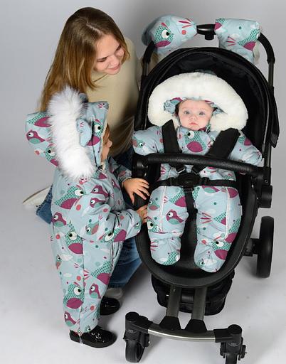 连衣裤 No. 106 Birds,艺术 264sh/2(80 厘米) фото 2