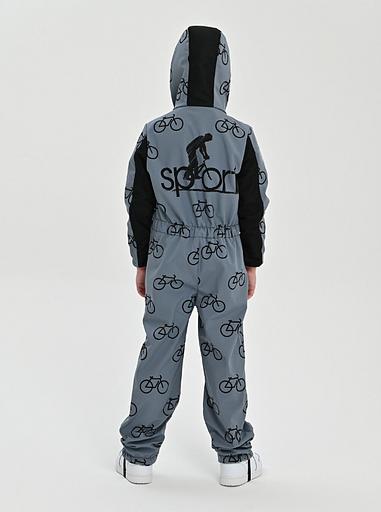 Комбинезон Көктем-Күз, Ашық сұр спорттық өнер 210 (146 см) фото 7