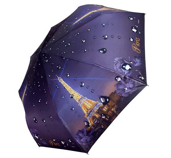 Зонт женский «Diniya» 58 см Х8К Фонарь Париж, опт фото 1