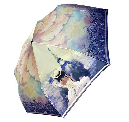 Зонт женский «Diniya» 58 см Х8К Романтик, опт фото 1