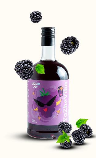 Syrup for coffee and cocktails, Blackberry 0.7 l фото 1